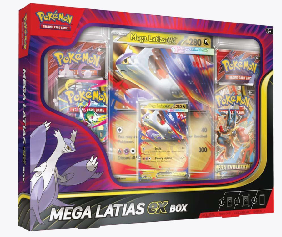 Pokemon Mega Latias ex Box