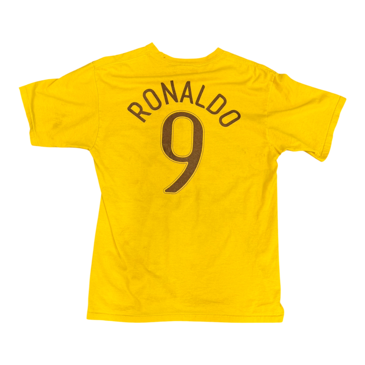 Ronaldo Brazil Yellow Shirt