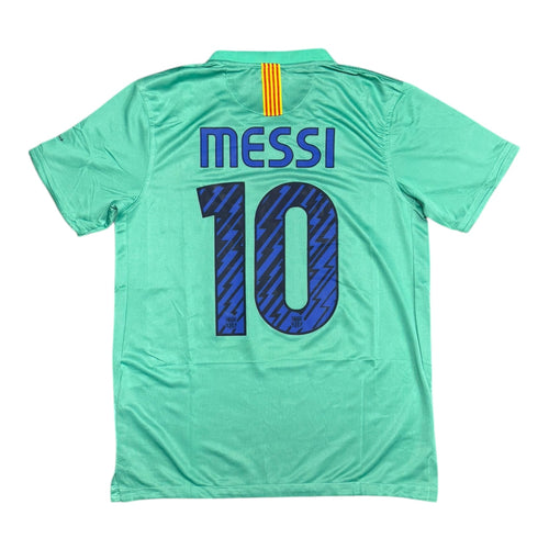 Barcelona 11/12 Away Teal Jersey - MESSI