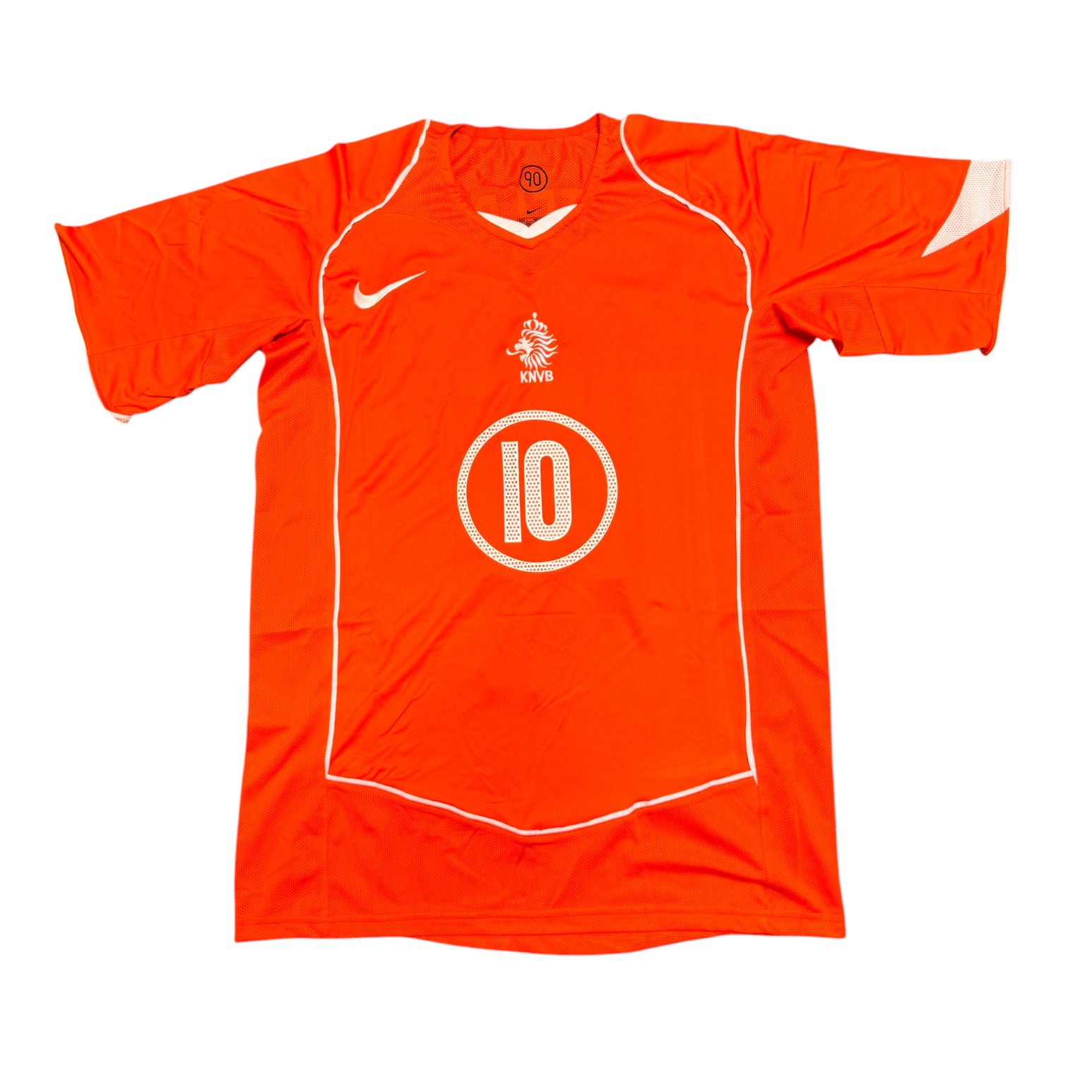 Netherlands Nistelrooy Nike 2004 Home Jersey