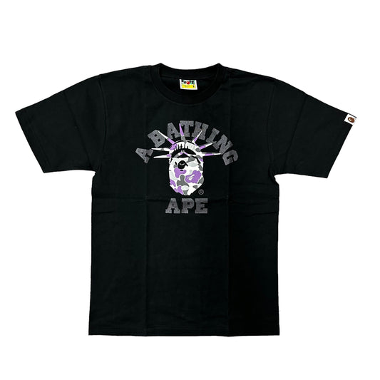 Bape Statue of Liberty Black Tee