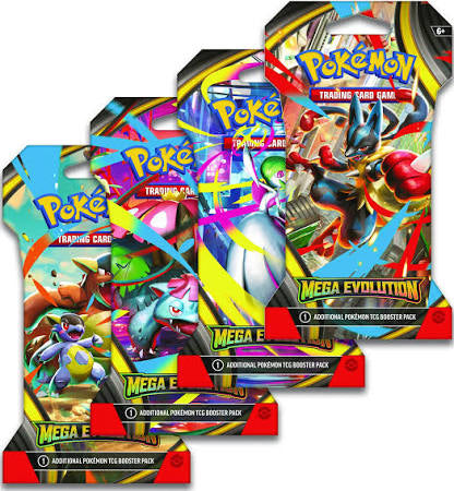 Pokemon TCG - Mega Evolution Booster Pack (Single Pack)