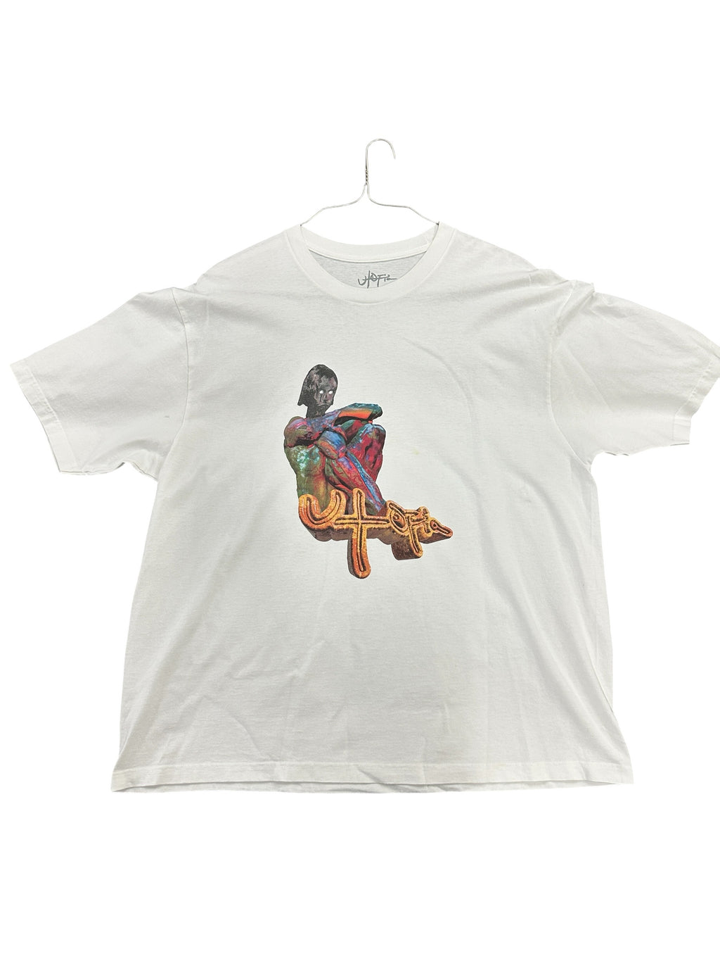 Travis Scott Utopia B1 White Tee