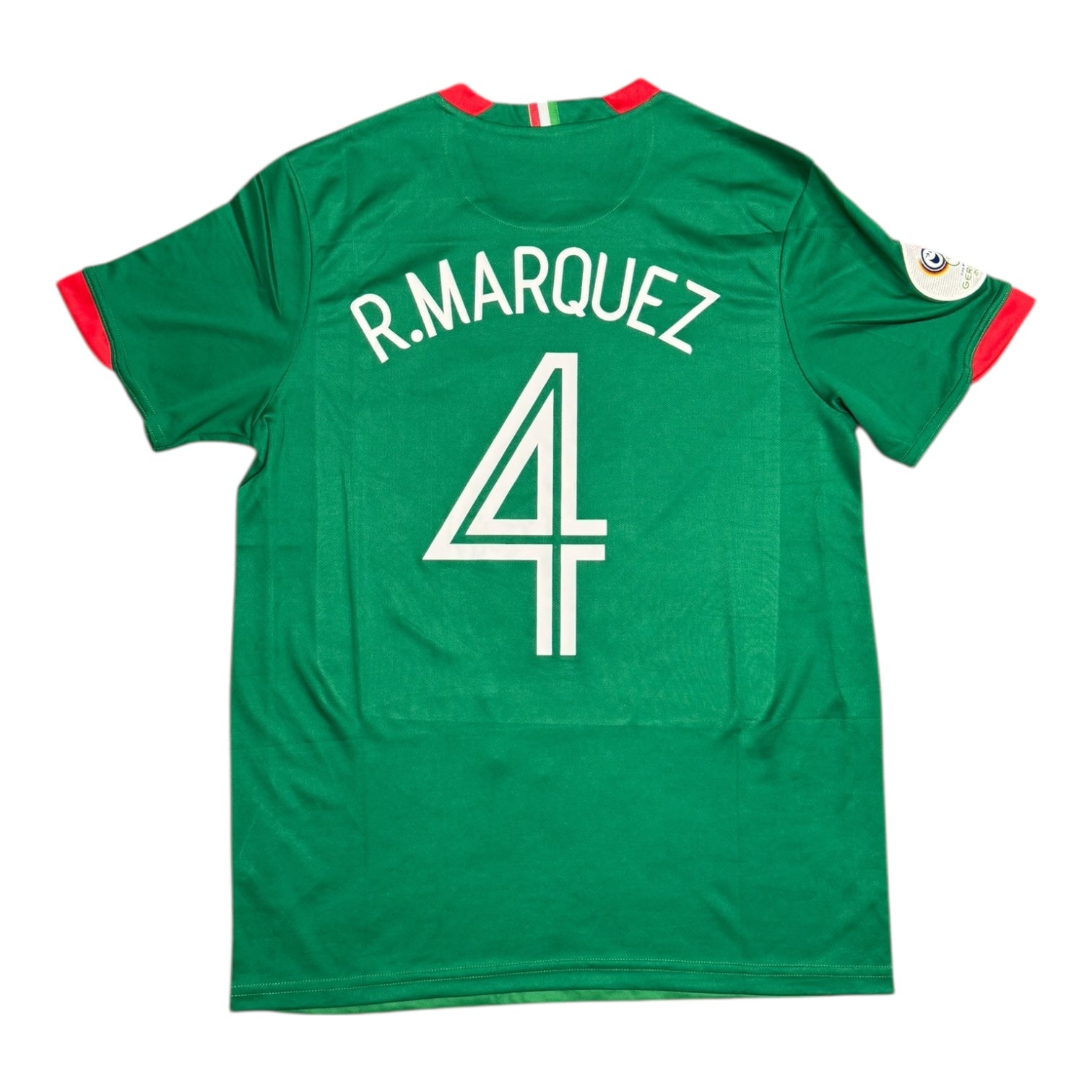 Mexico 2006 Home Green Jersey - R. MARQUEZ