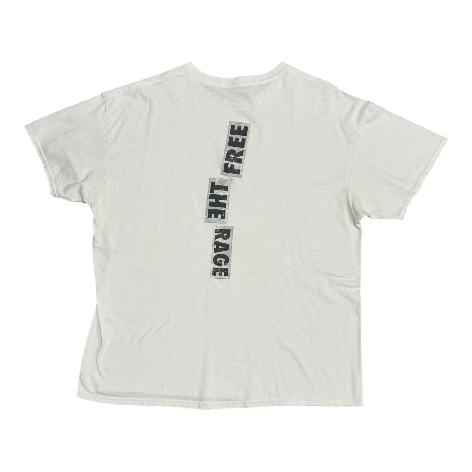 Travis Scott Free the Rage White Tee