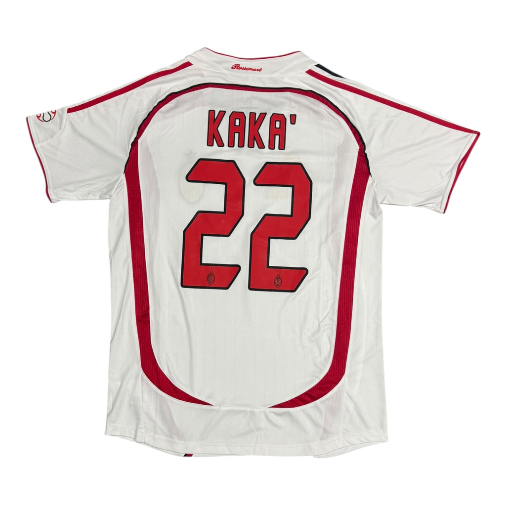 AC Milan 06/07 Away White Jersey - KAKA