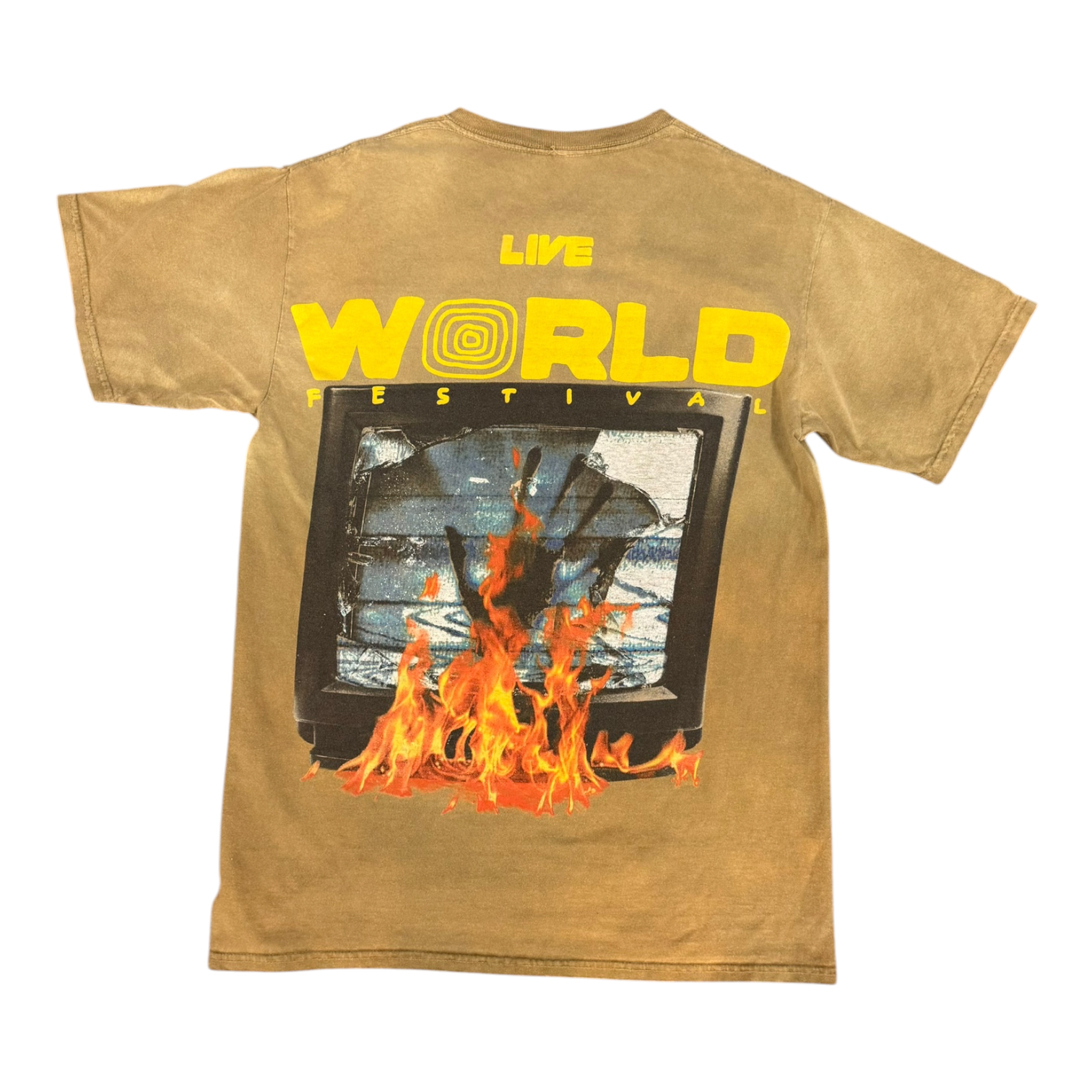 Astroworld Flame TV T-Shirt