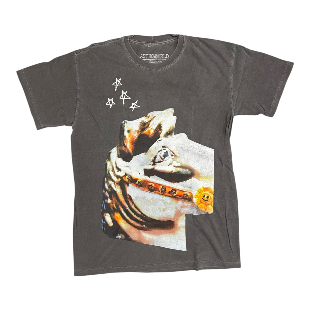 Travis Scott Astroworld Tour Horse Grey Tee