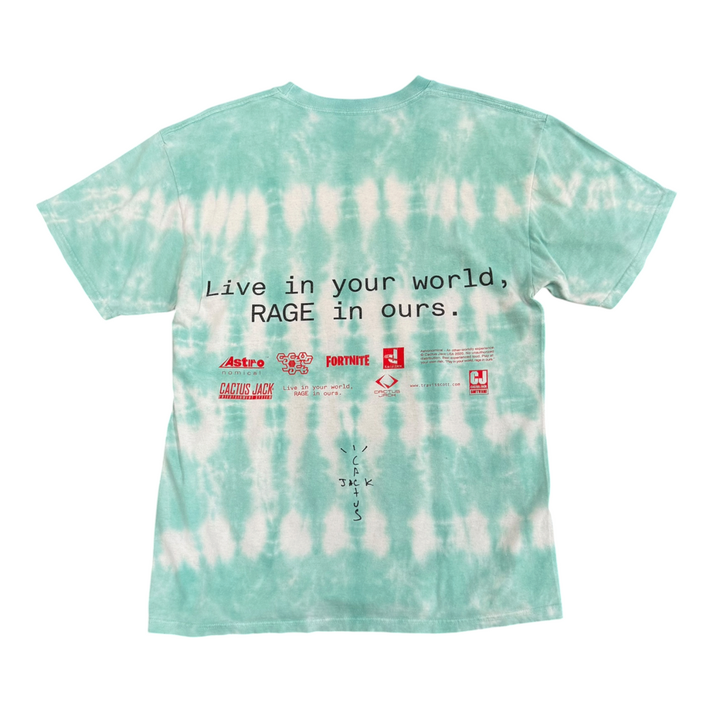 Travis Scott x Fortnite World Tie Dye Tee