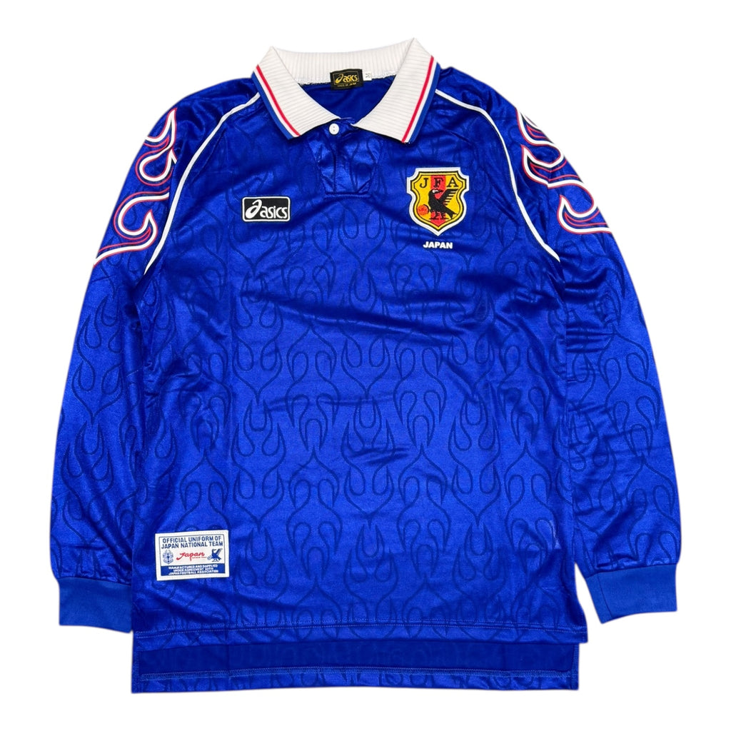 Japan 1998 Home Blue L/S Jersey