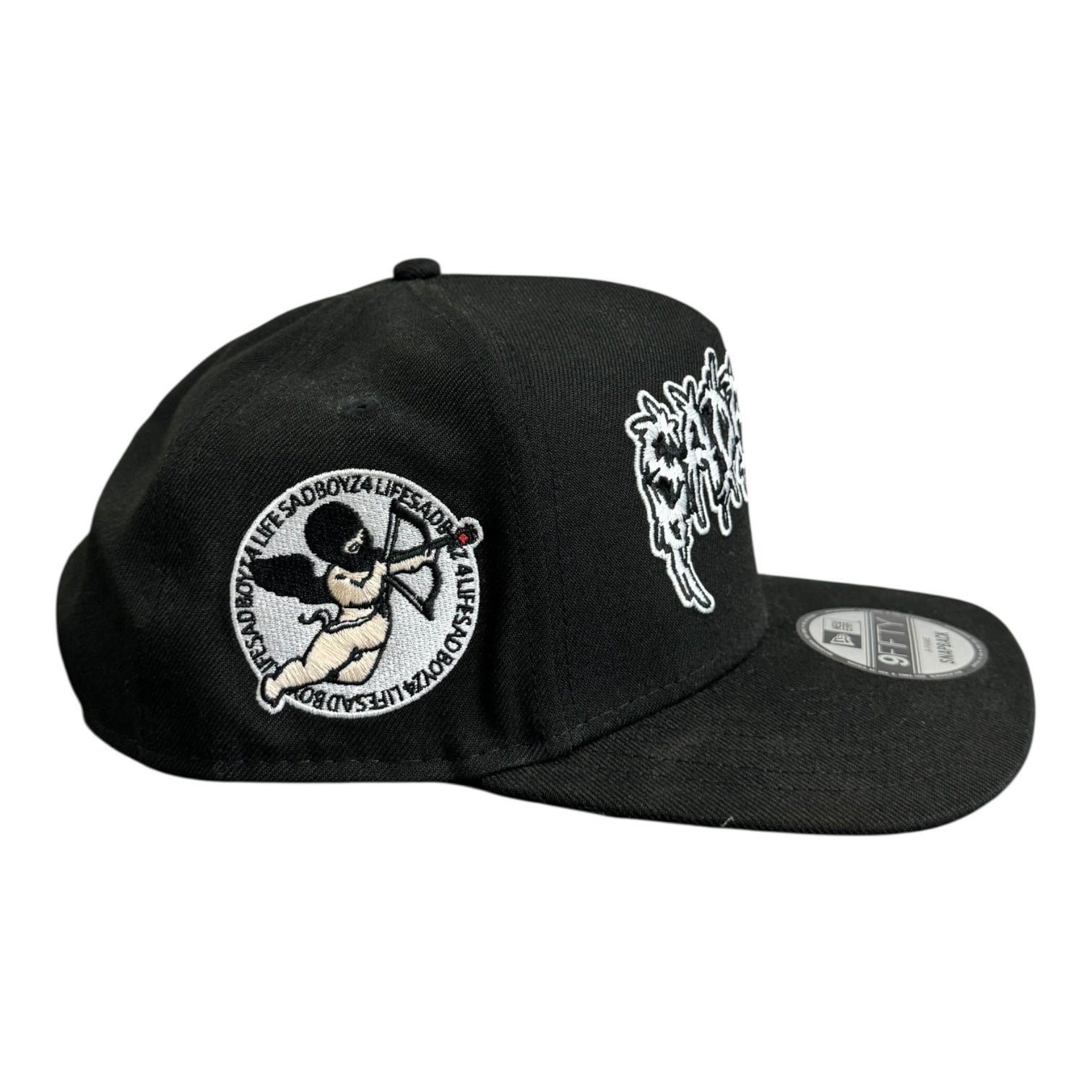 Junior H Sadboyz x New Era Black Hat