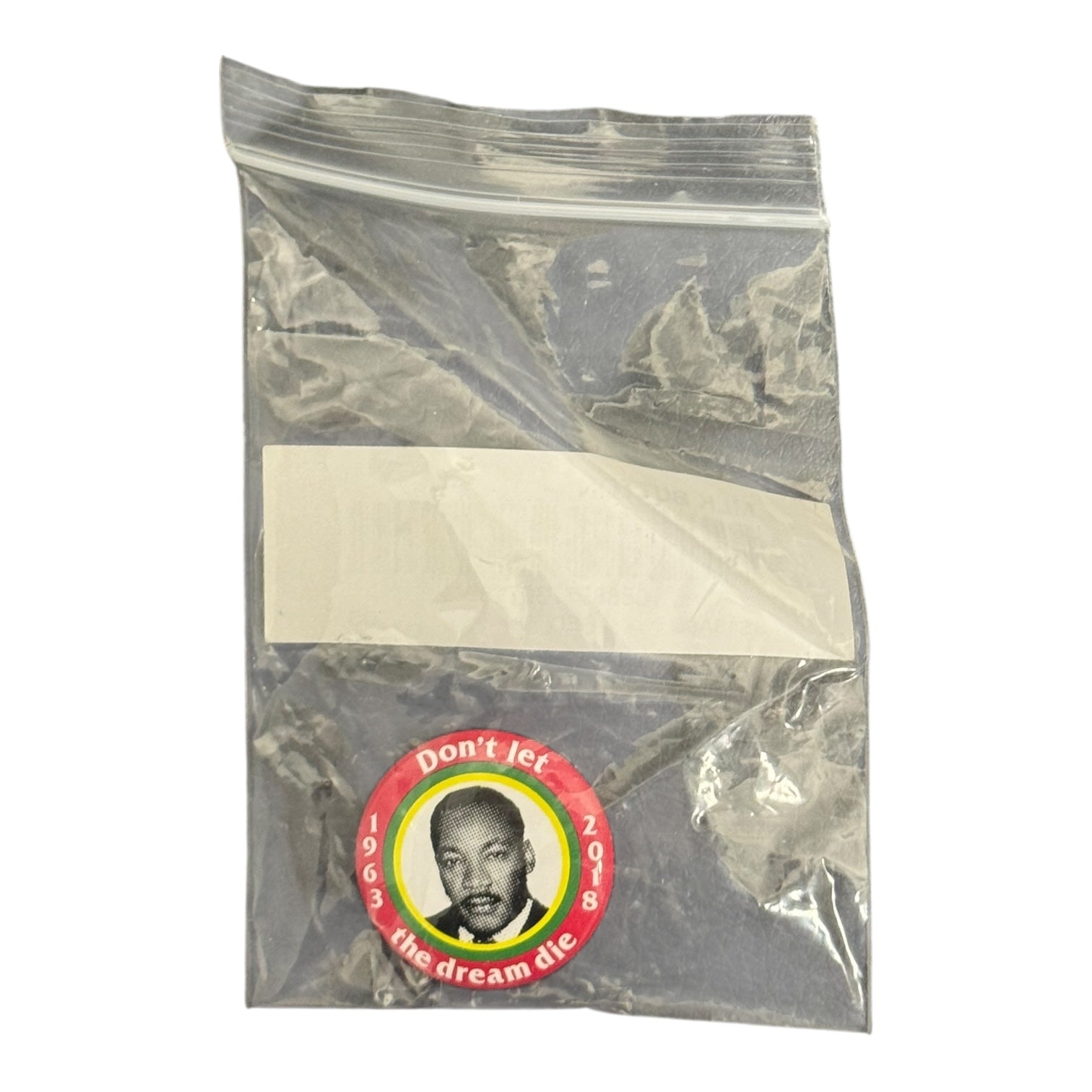 Supreme MLK Button Pin