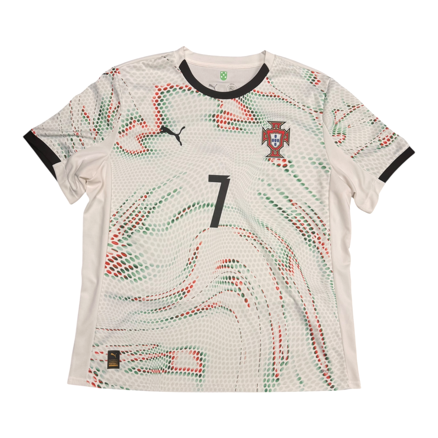 Portugal 25/26 White Away Jersey - RONALDO