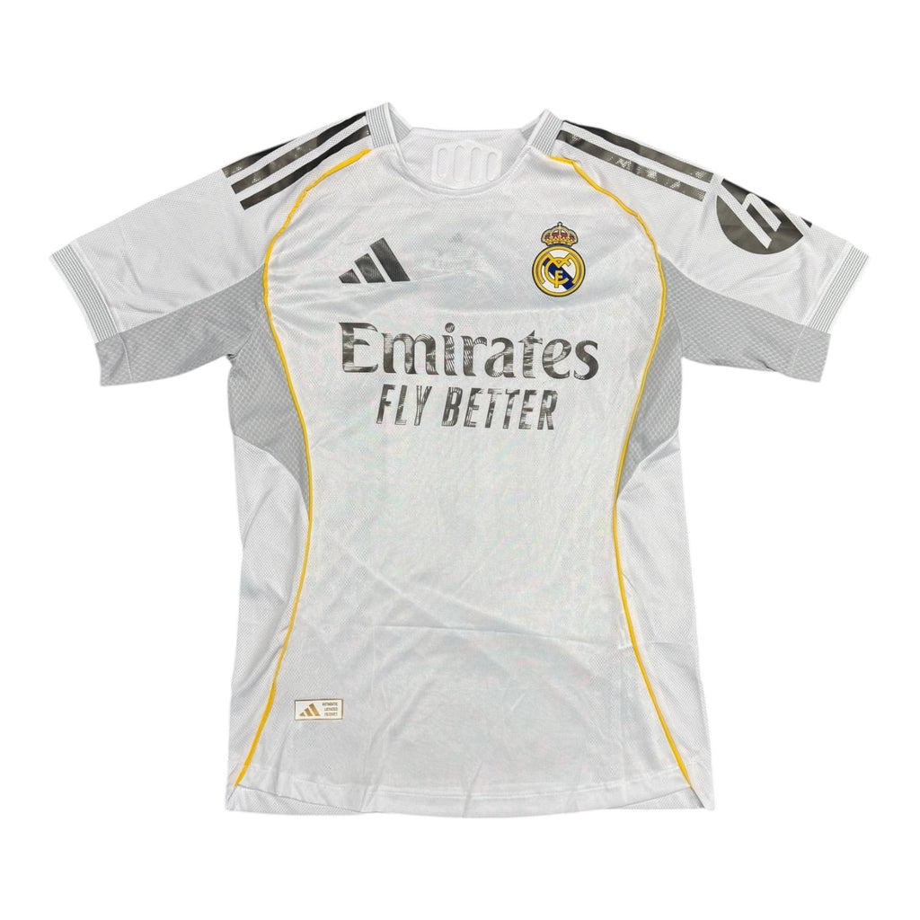 Real Madrid 25/26 Home White Jersey - MBAPPE