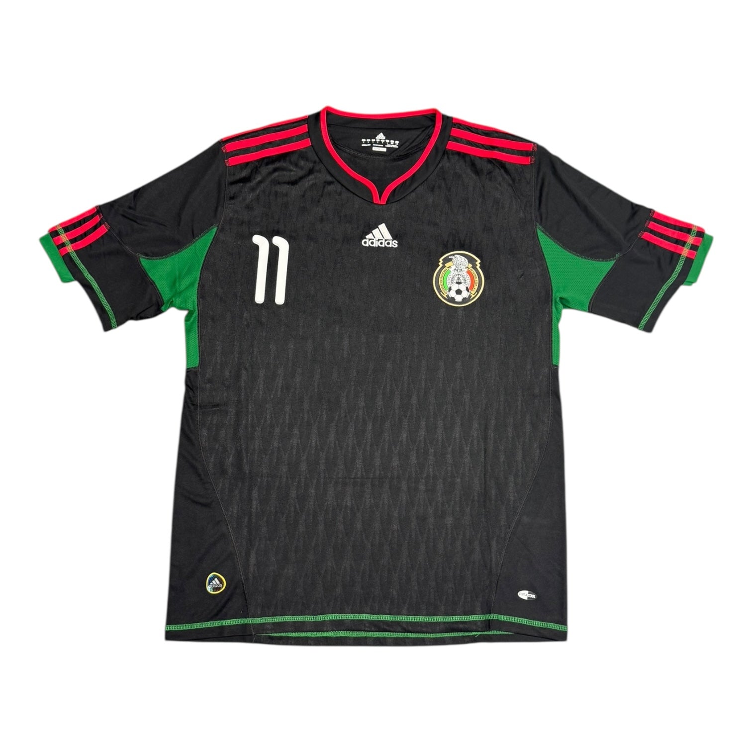 Mexico 2010 Away Black Jersey - C. VELA
