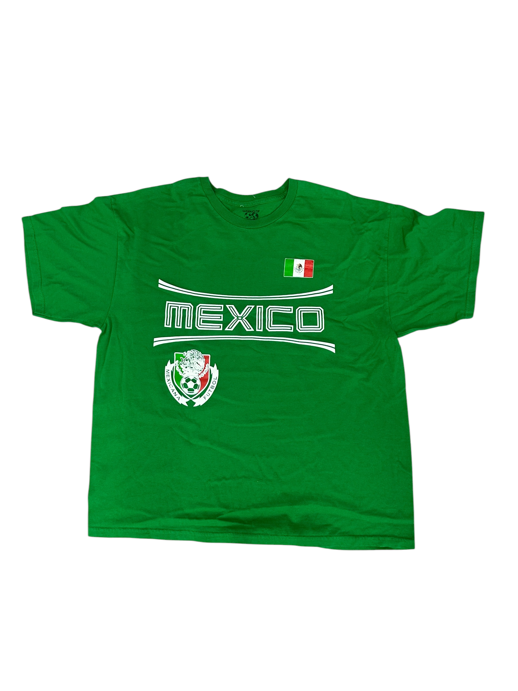 Mexico Futbol Green Tee