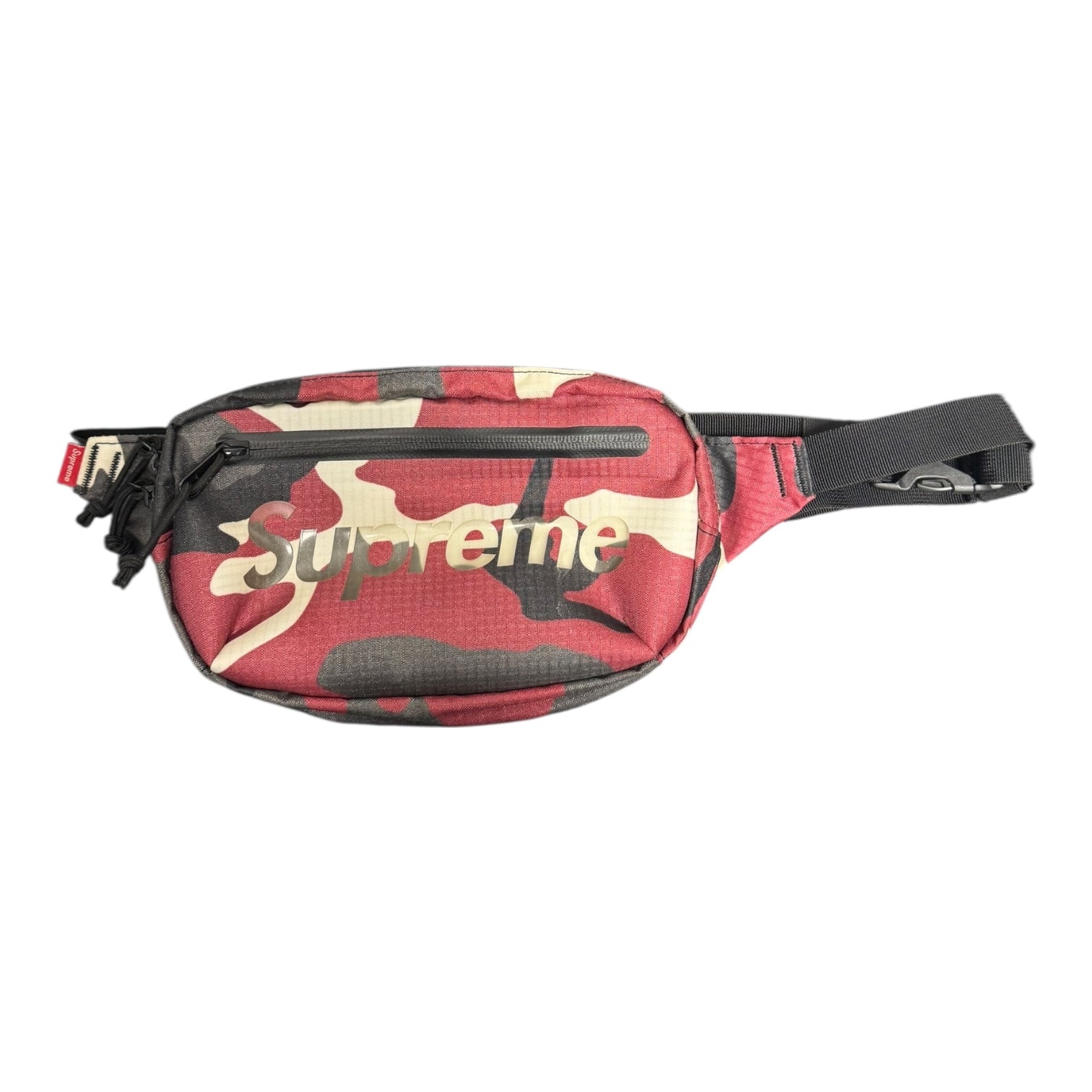 Supreme Red Camo Bag