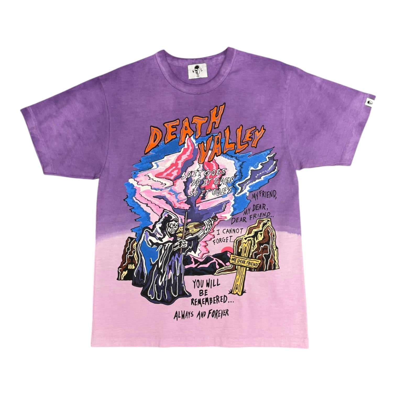 Warren Lotas Death Valley Purple Tee