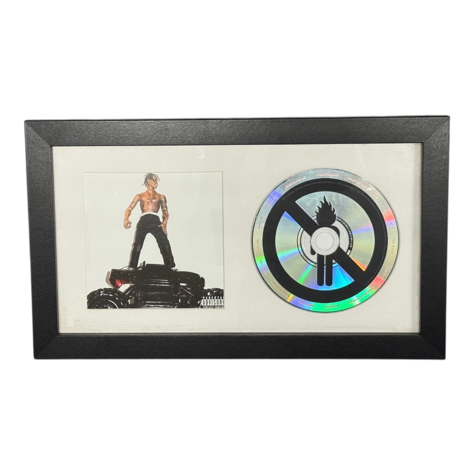 Travis Scott Rodeo CD Framed