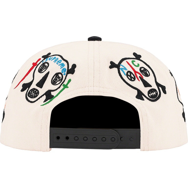 Supreme Clay Patterson Skulls 5- Panel Hat