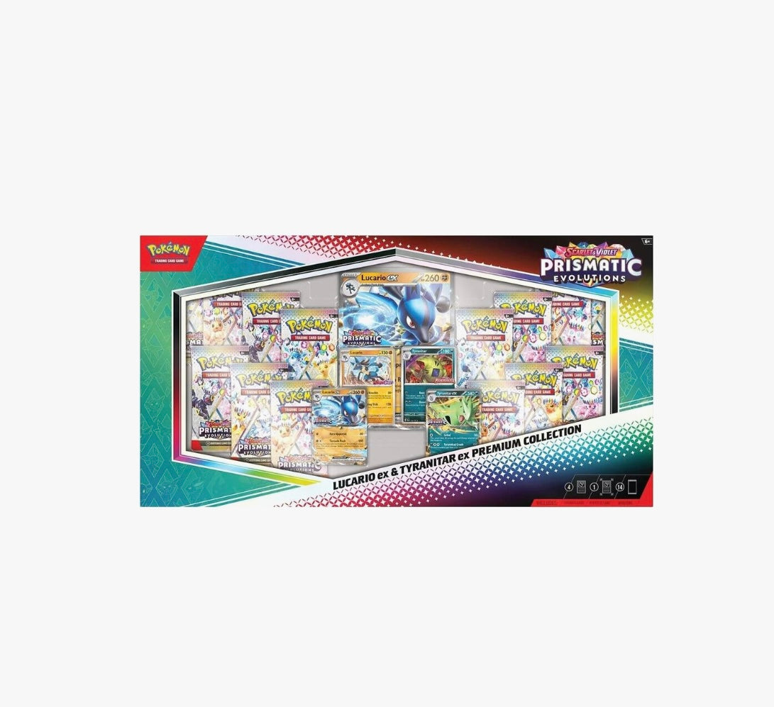 Pokemon - (Sam's Club) - Lucario ex & Tyranitar Premium Collection