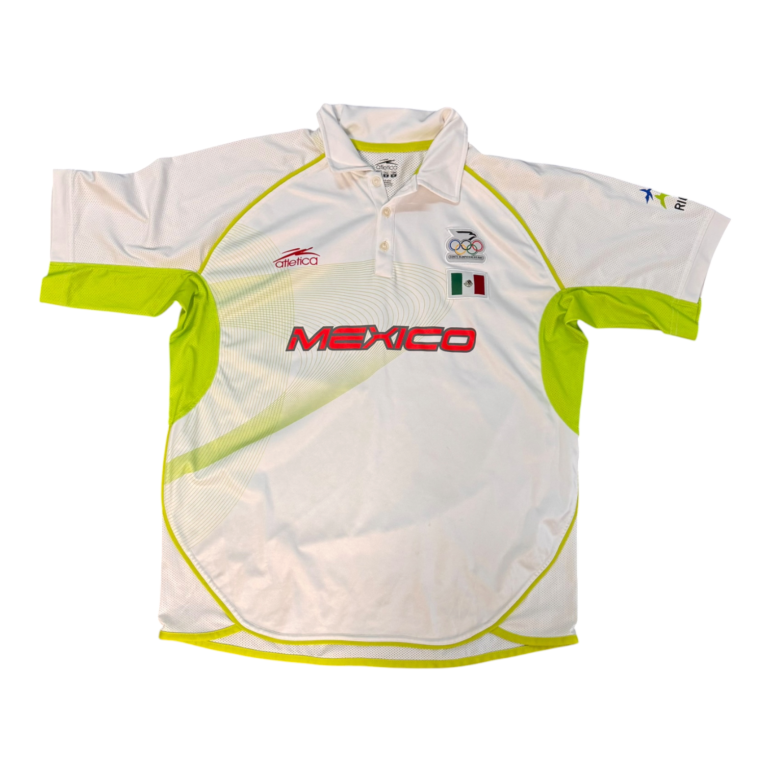 Mexico Atletica White Polo