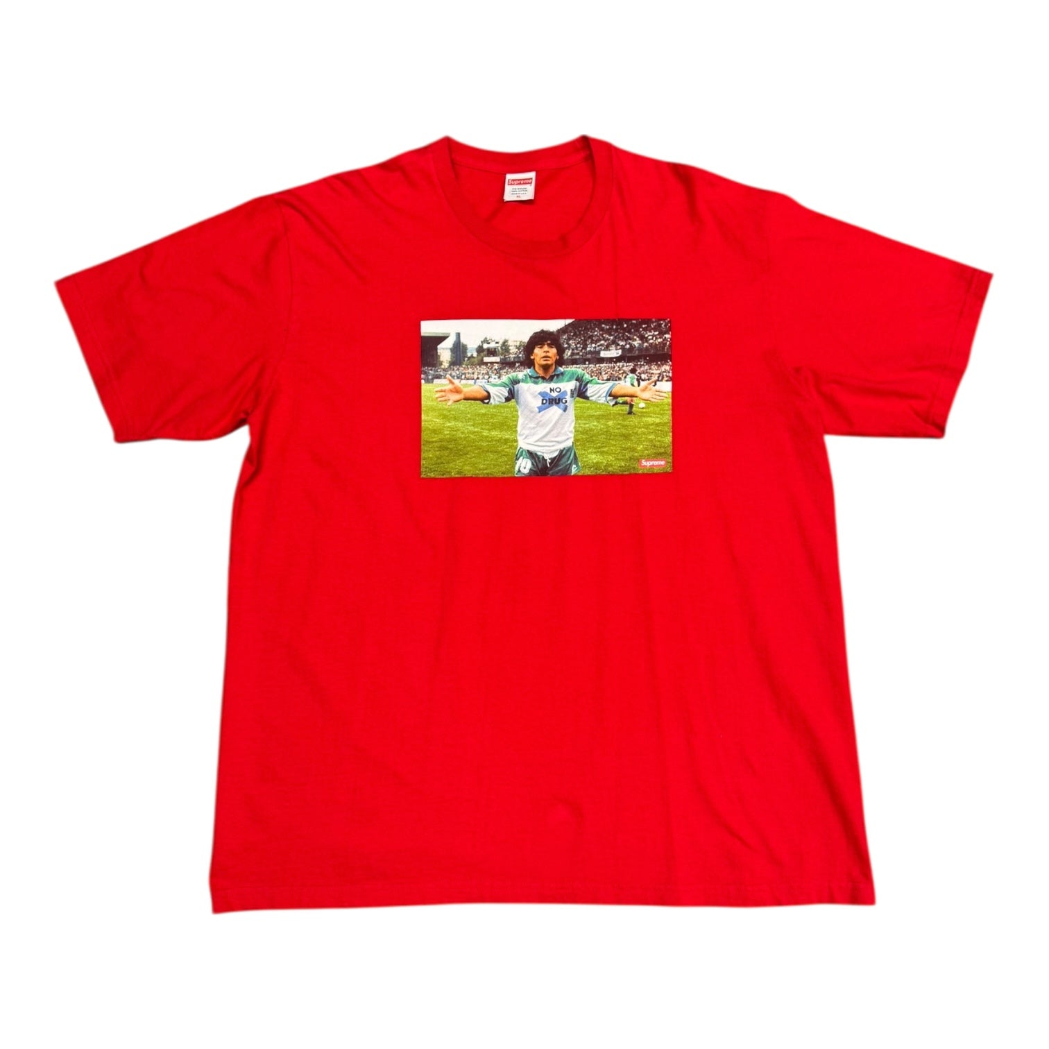 Supreme Maradona Red Tee