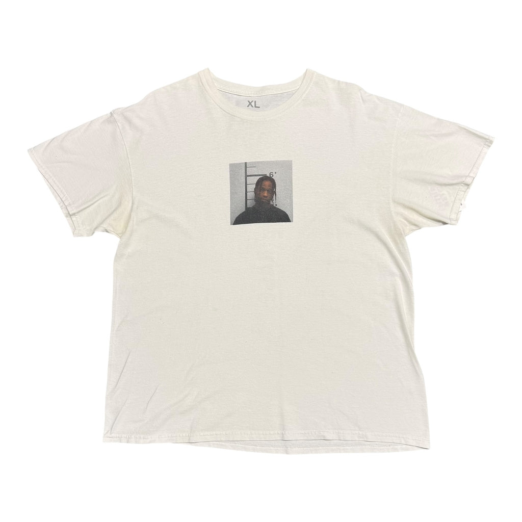 Travis Scott Free the Rage White Tee