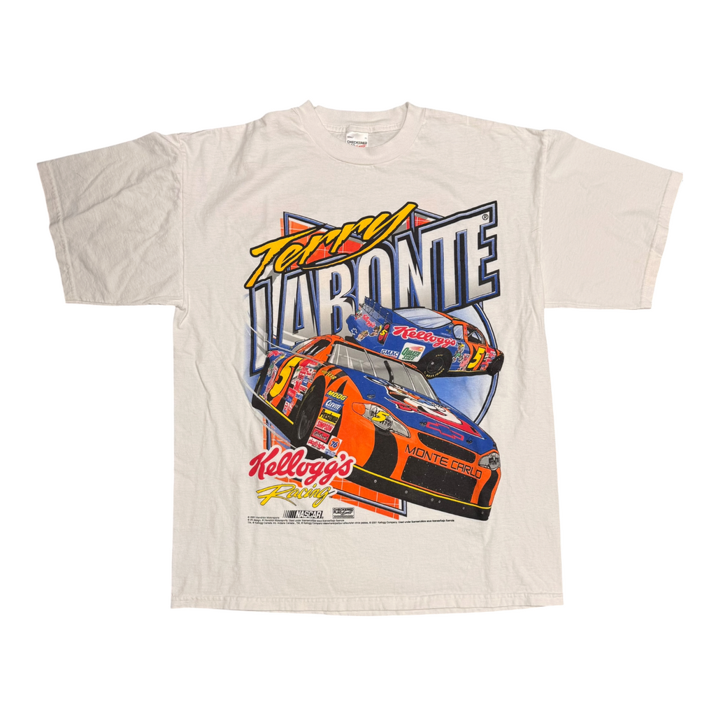 Nascar Terry Labonte White Tee