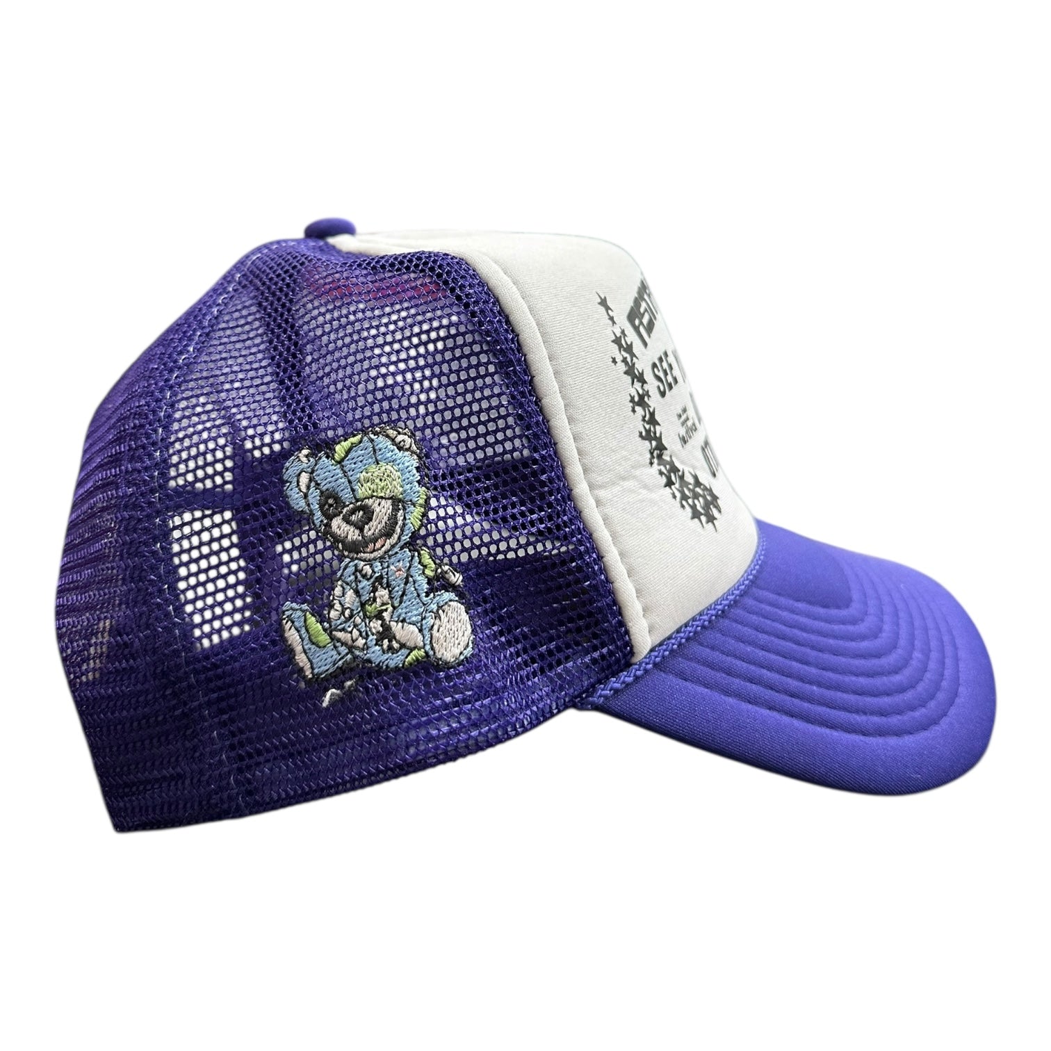 Astroworld Purple Mesh Hat