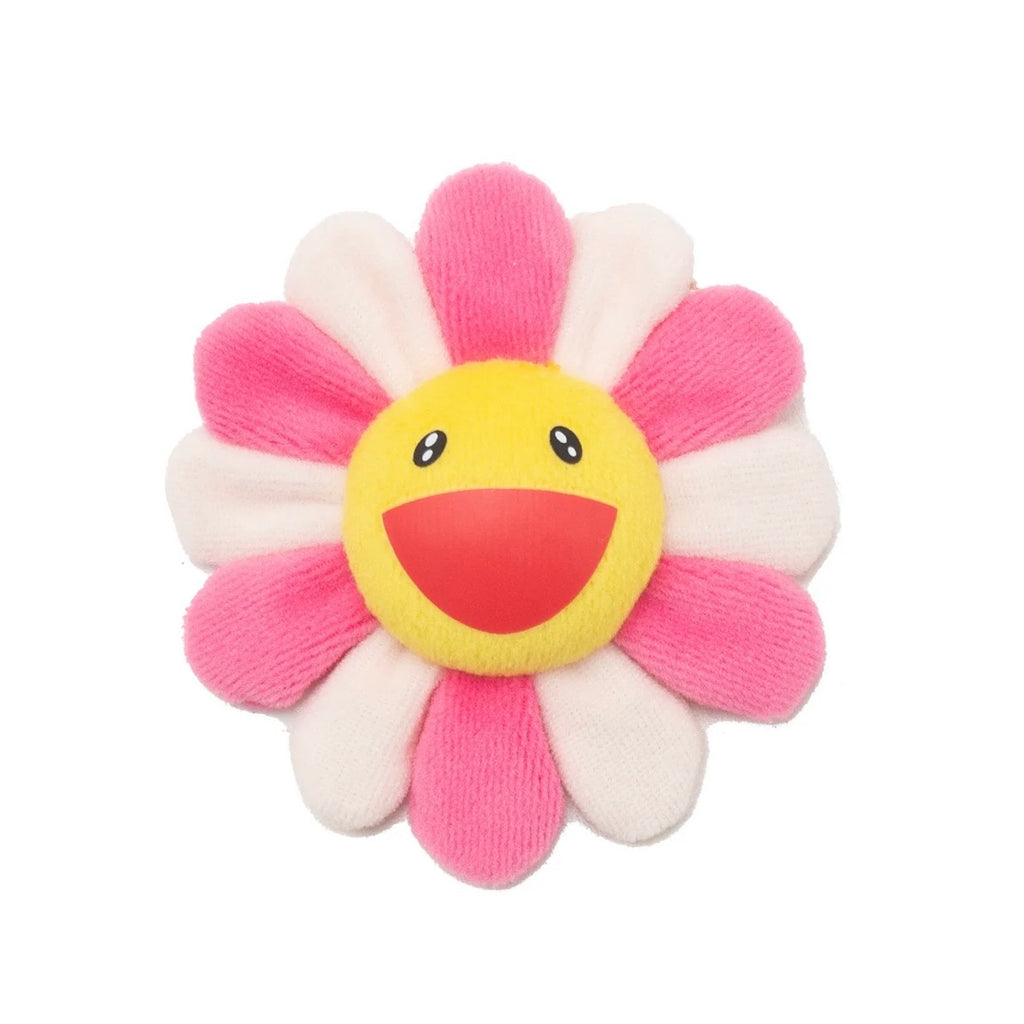 Takashi Murakami pin pink white yellow