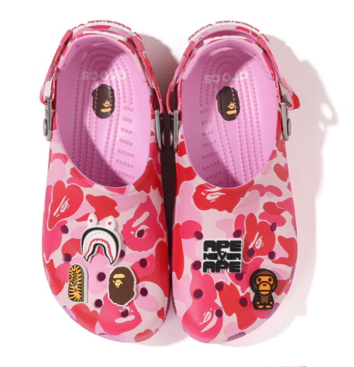 Bape x Crocs “Camo Pink”