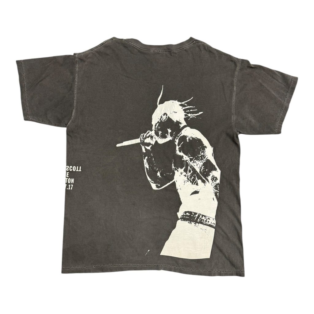 Travis Scott Like a Moth Houston '17 Grey Tee