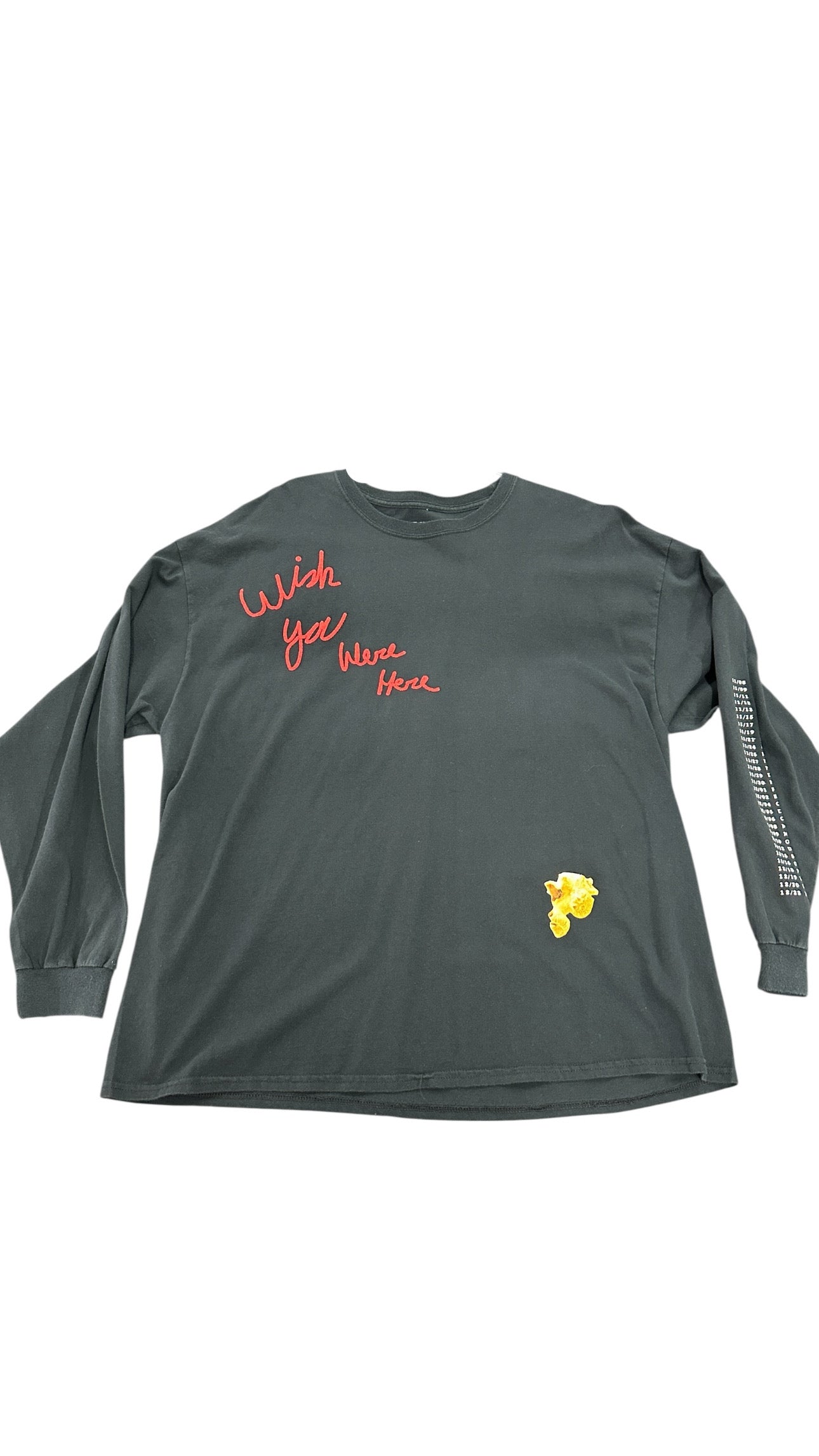 Astroworld Wish You Were Here Black Long Sleeve