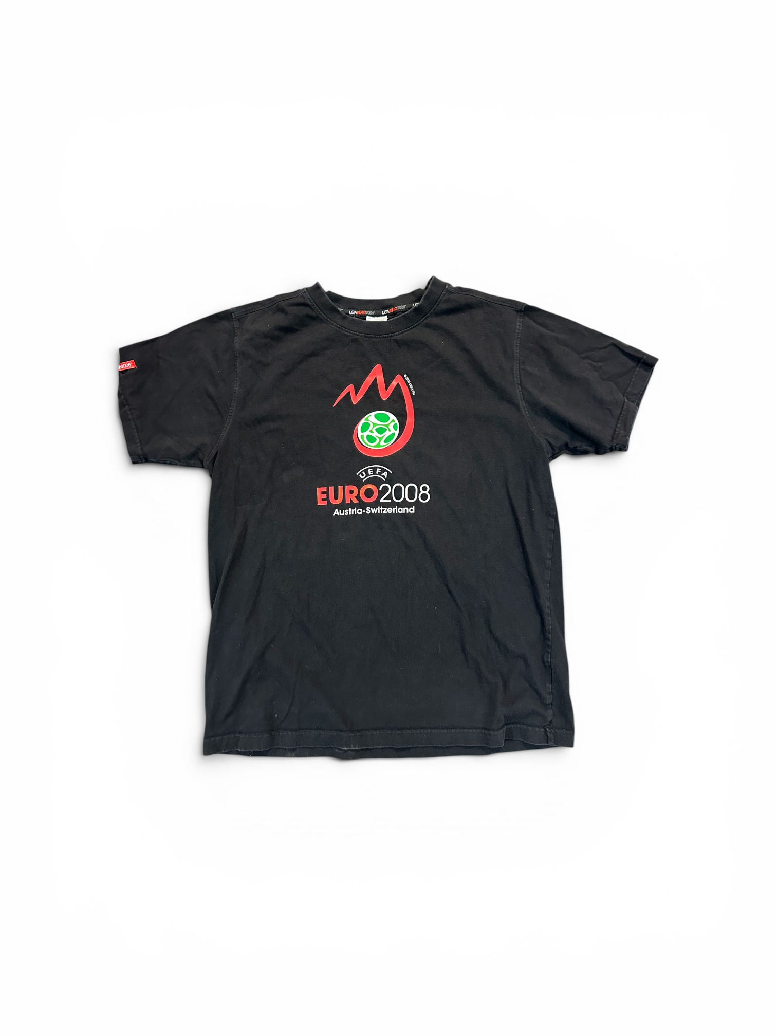 2008 UEFA Euro Austria-Switzerland Black Tee