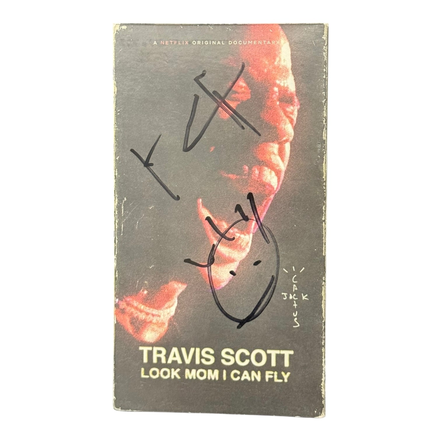 Travis Scott Signed Netflix VHS