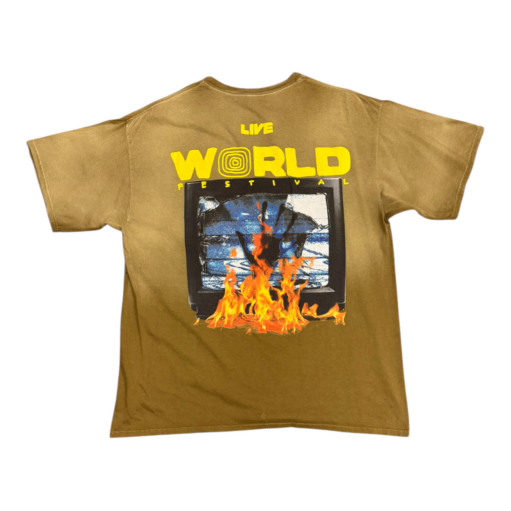 Travis Scott Astroworld Fest '21 TV Green Tee