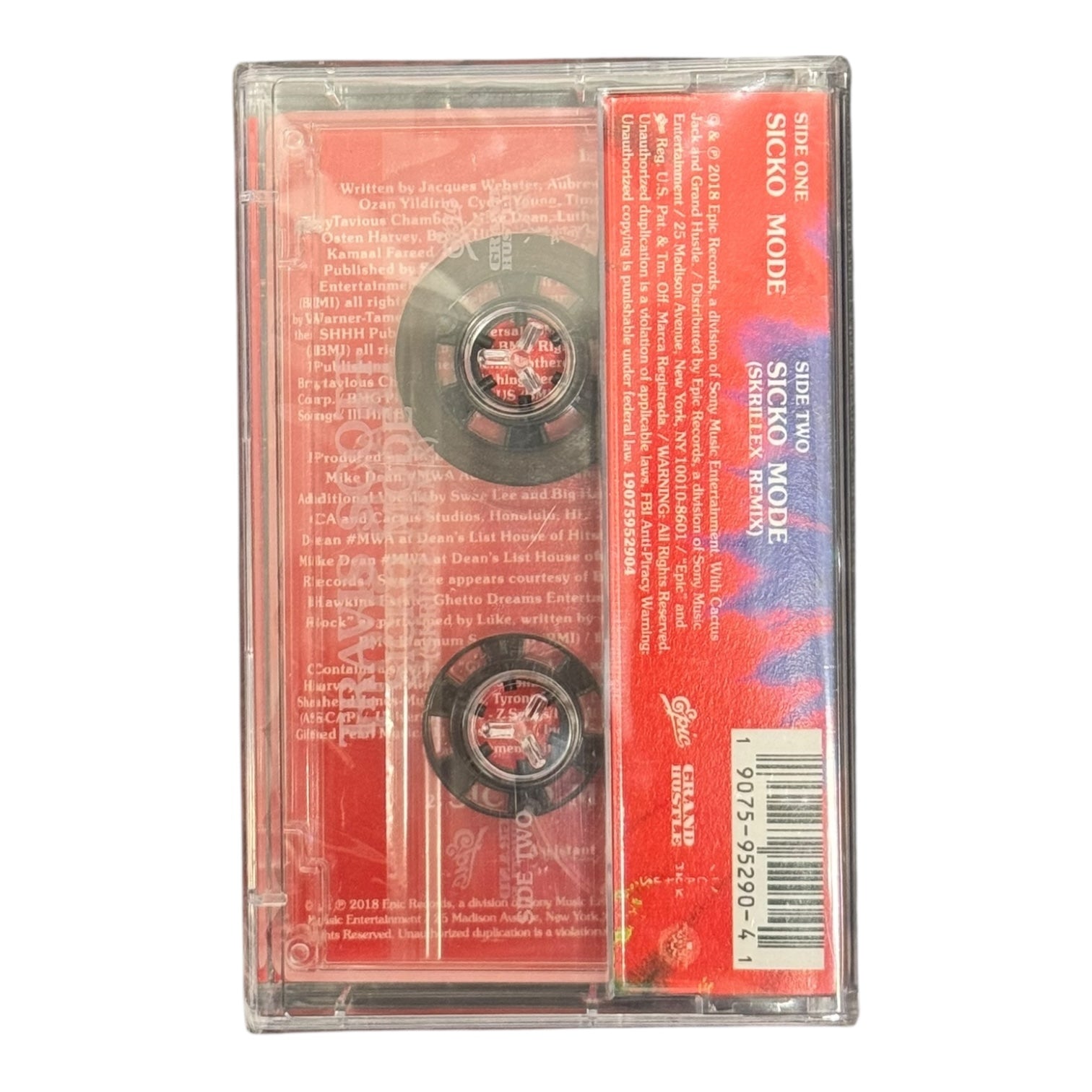 Travis Scott Astroworld Sicko Mode Tape