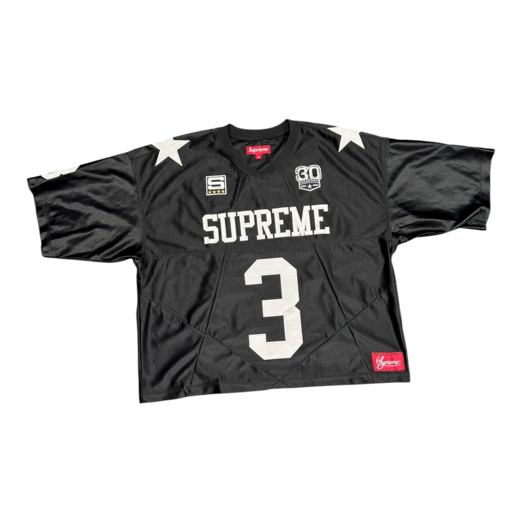 Supreme Star Football Black Jersey FW24