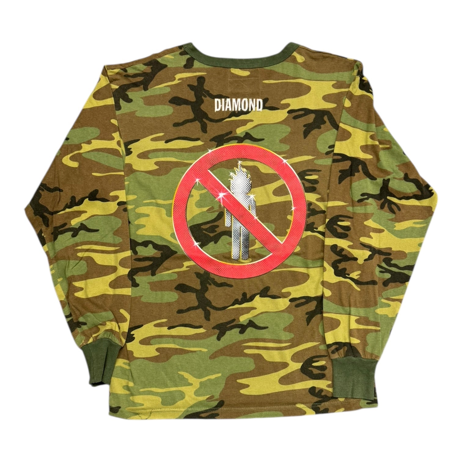 Travis Scott x Diamond Camo L/S Tee