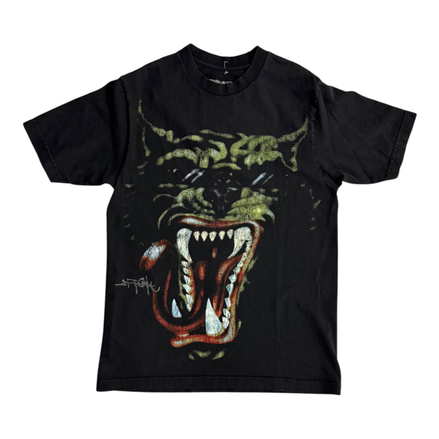 Cactus Jack Green Hyena Dog Circus Maximus Utopia Tour Tee
