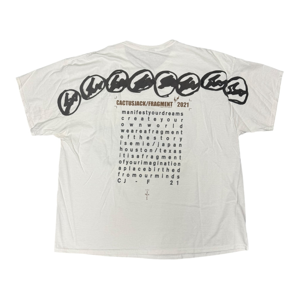 Travis Scott x Fragment White Tee