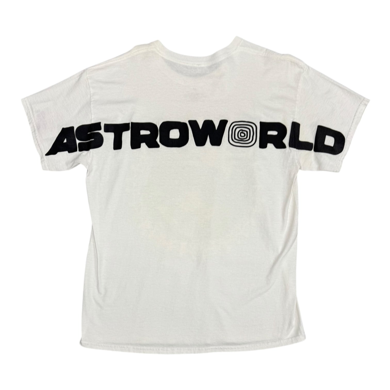Travis Scott Astroworld Fest '19 Globe White Tee