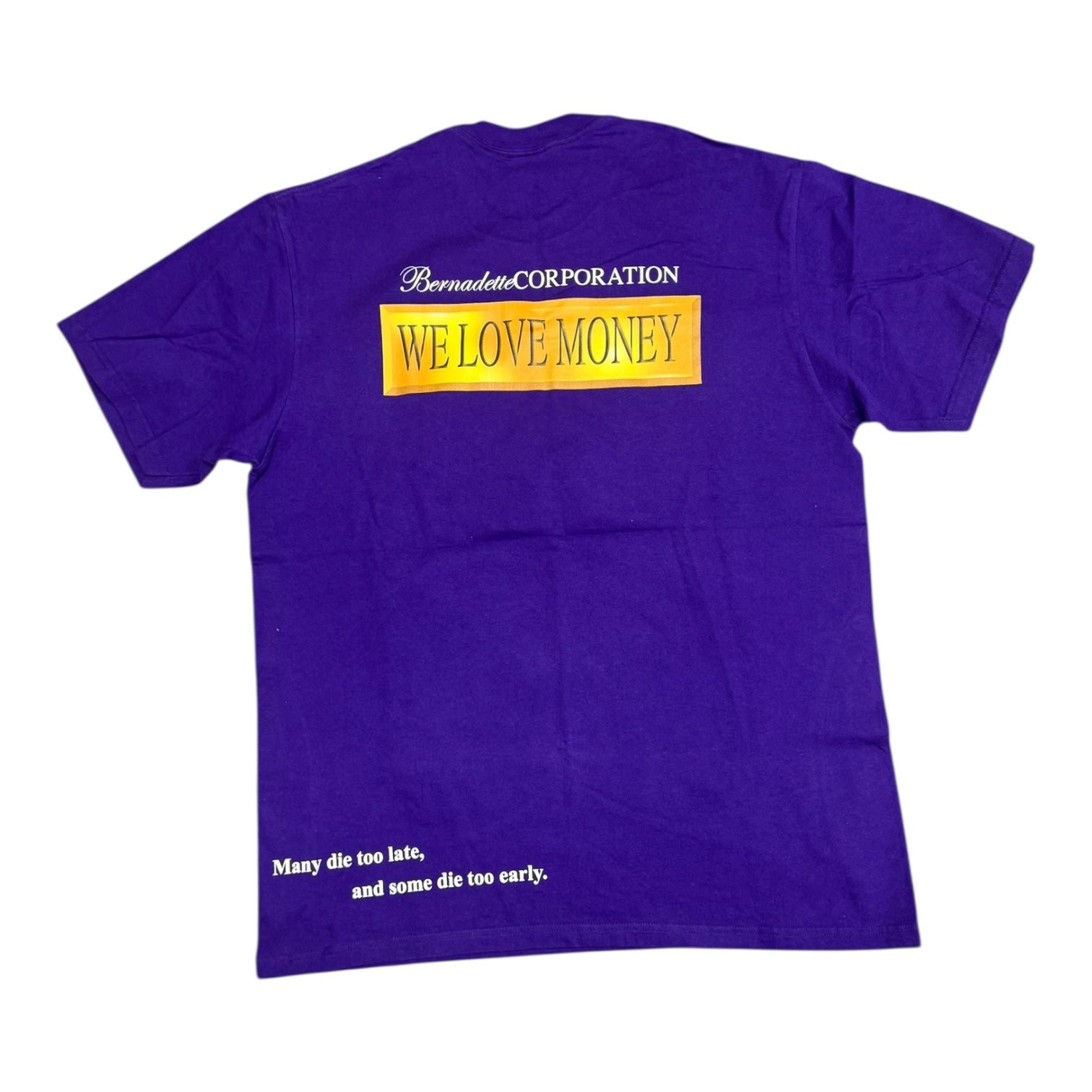 Supreme Burnadette Corp Purple Tee