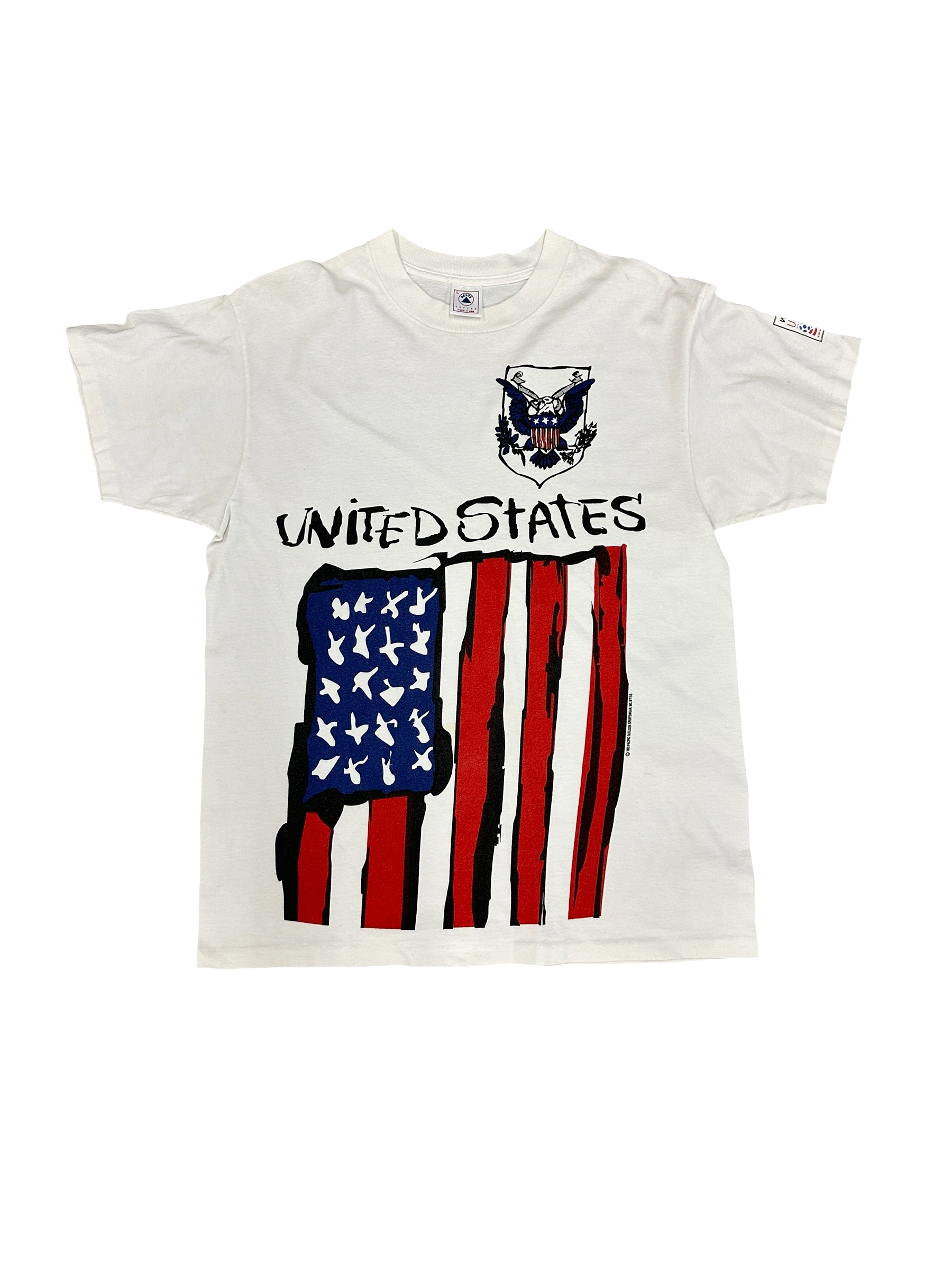 USA Eagle WC 94 White Tee