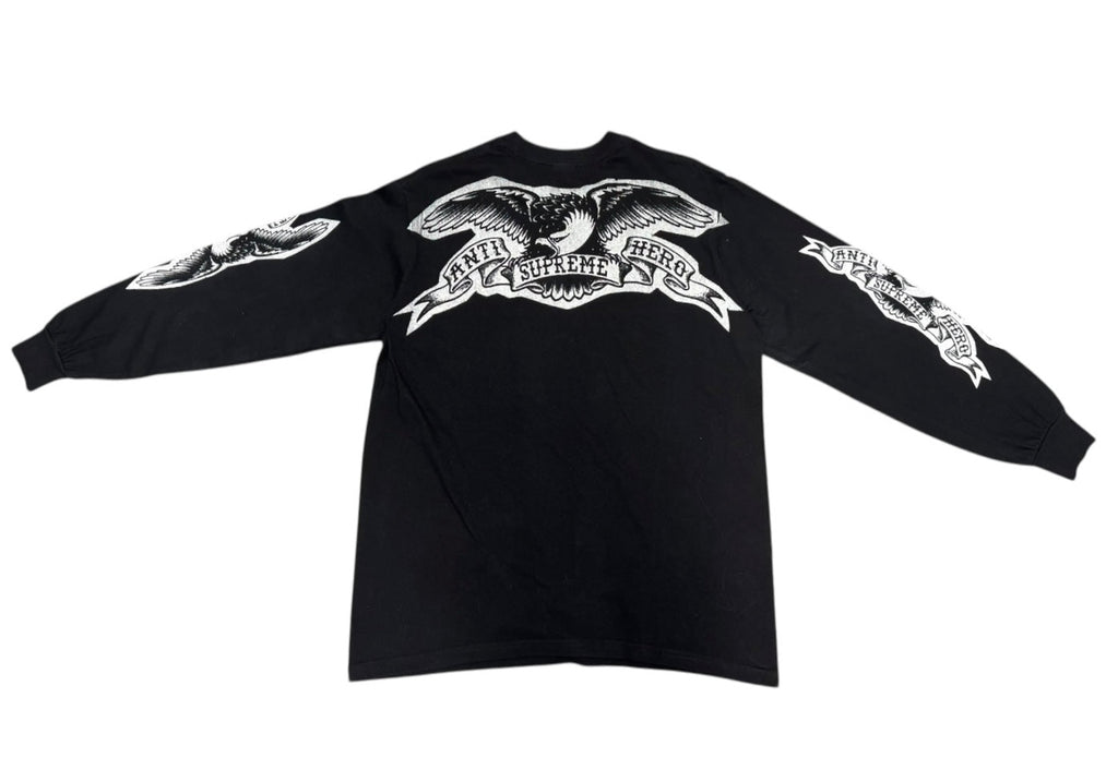 Supreme Anti-Hero Eagle L/S Black Tee