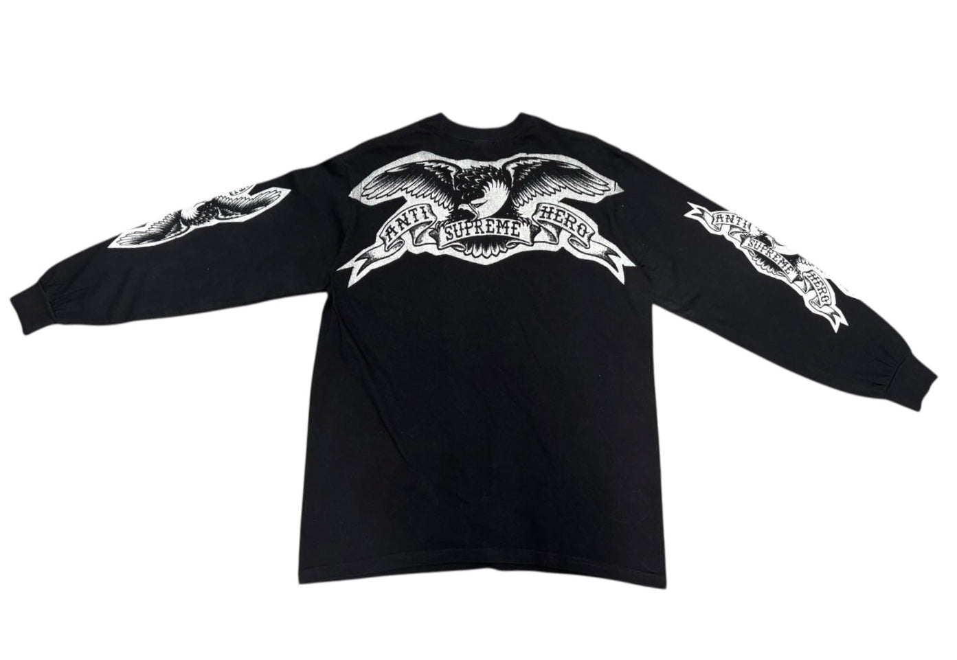 Supreme Anti-Hero Eagle L/S Black Tee