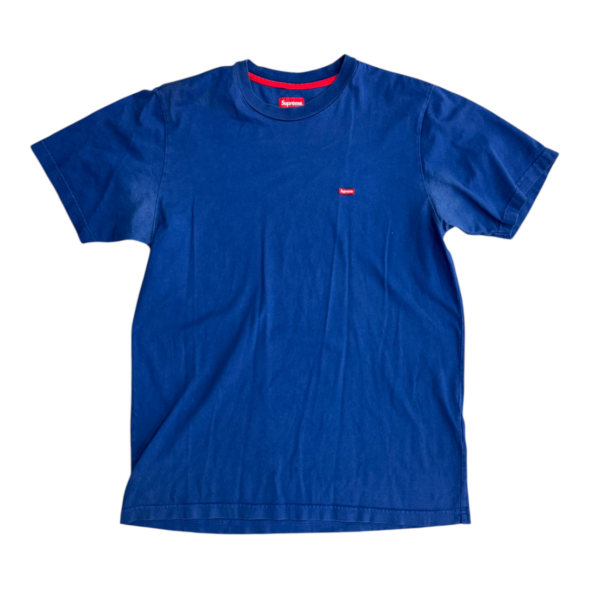 Supreme Small Box Logo Blue Tee
