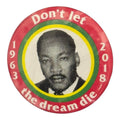 Supreme MLK Button Pin