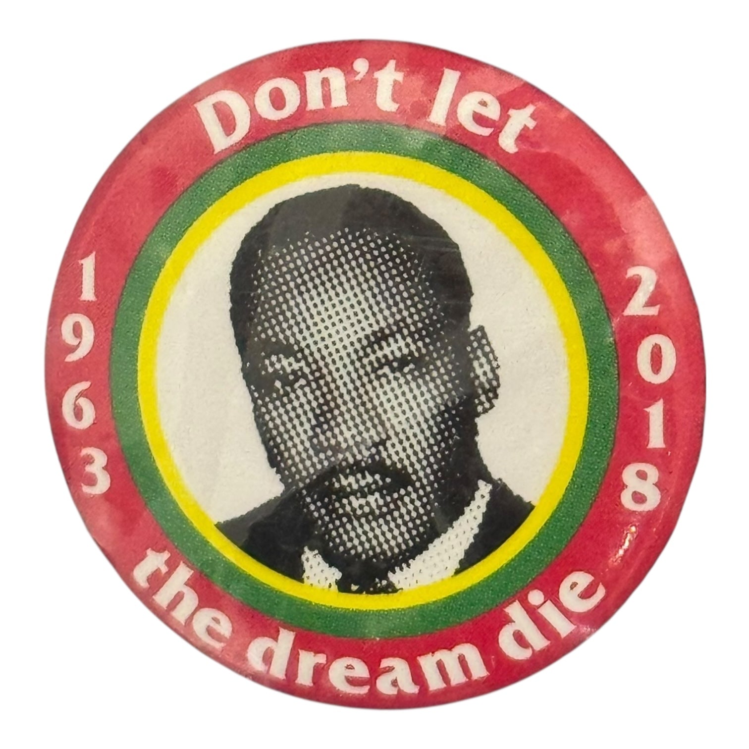 Supreme MLK Button Pin